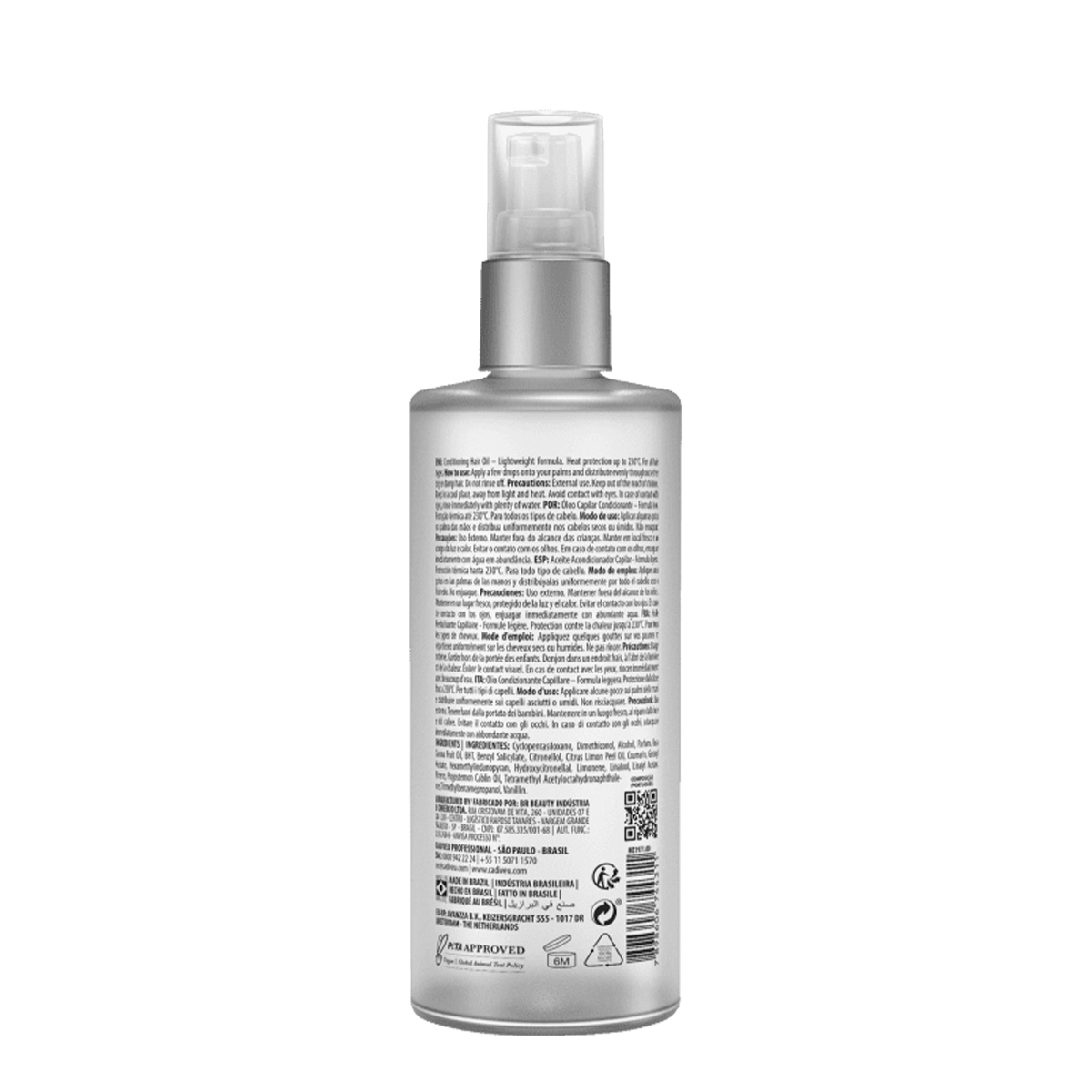 Produto: Óleo Capilar Supreme Oil Cadiveu Final Style 110ml