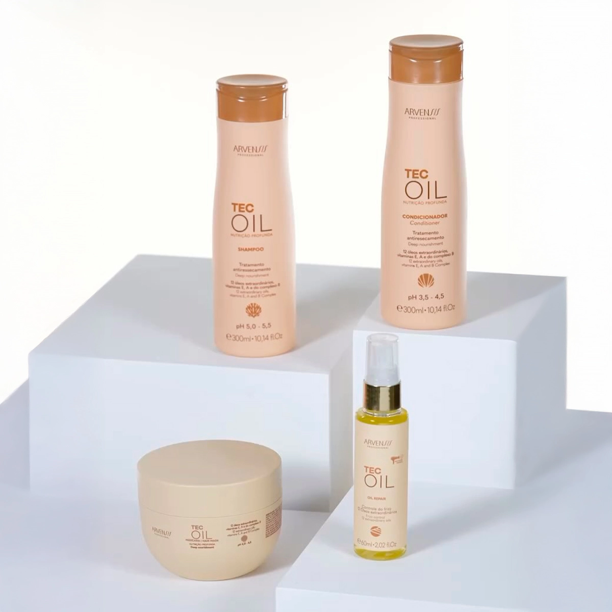 Finalizador Premium Tec Oil Óleo Capilar Arvensis 60ml Produto Finalizador Premium Tec Oil Óleo Capilar Arvensis 60ml