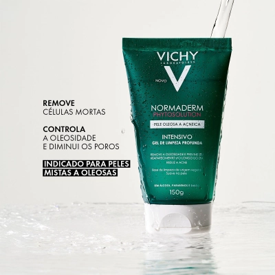 Produto Kit Gel de Limpeza Facial Vichy Normaderm Phytosolution 150g e 40g