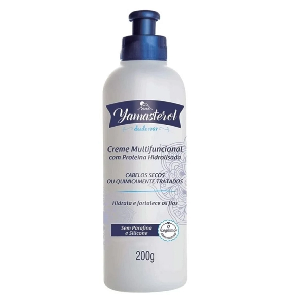 Creme Yamasterol Multifuncional Com Proteína Hidrolisada 200g Produto: Creme Yamasterol Multifuncional Com Proteína Hidrolisada 200g