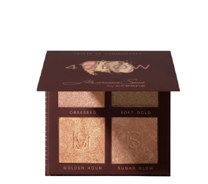 Produto: Paleta de Iluminador 4Glow Mariana Saad Océane 16g