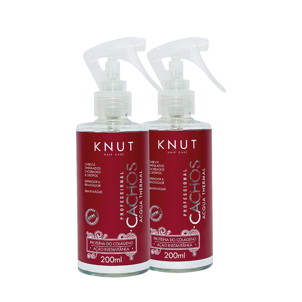 Produto: Kit Knut Professional Cachos  Acqua Thermal 200ml (2 unidades)