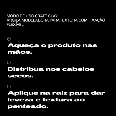 Creme Modelador Craft Clay Sebastian Professional 50g Produto Creme Modelador Craft Clay Sebastian Professional 50g