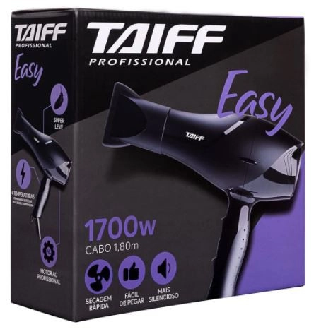 Produto: Secador de Cabelo Taiff Easy 1700W 127V