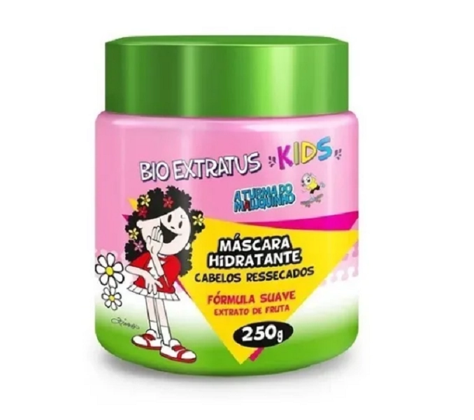 Kit Bio Extratus Kids Cabelos Cacheados Shampoo 240ml Máscara 250g Finalizador 150g Produto Kit Bio Extratus Kids Cabelos Cacheados Shampoo 240ml Máscara 250g Finalizador 150g