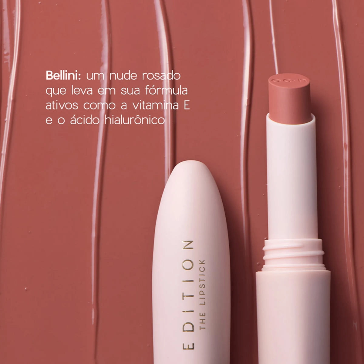 Produto: Batom Cremoso Edition Bellini Nude Océane 3,2g