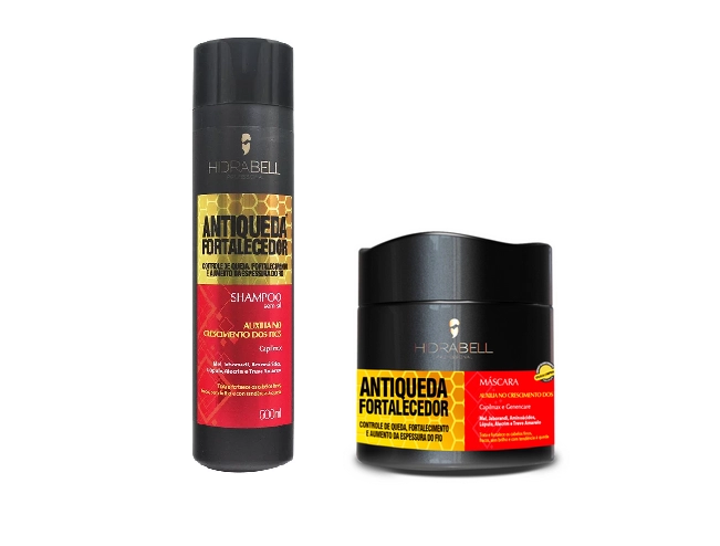 Produto: Kit Hidrabell Antiqueda Fortalecedora shampoo + mascara