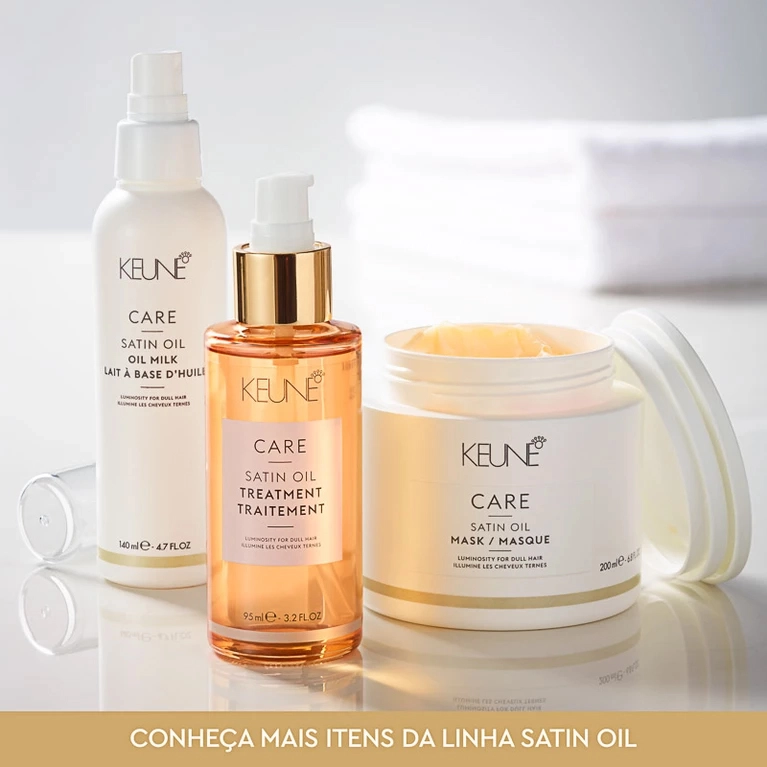 Produto: Shampoo Keune Care Satin Oil 300ml