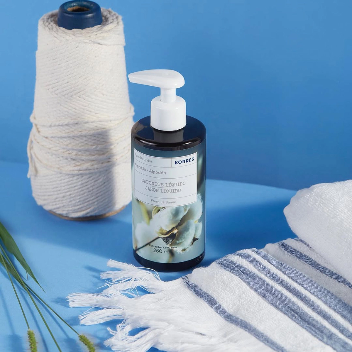 Produto: Sabonete Líquido Algodão Puro Korres Algodão Puro 250ml