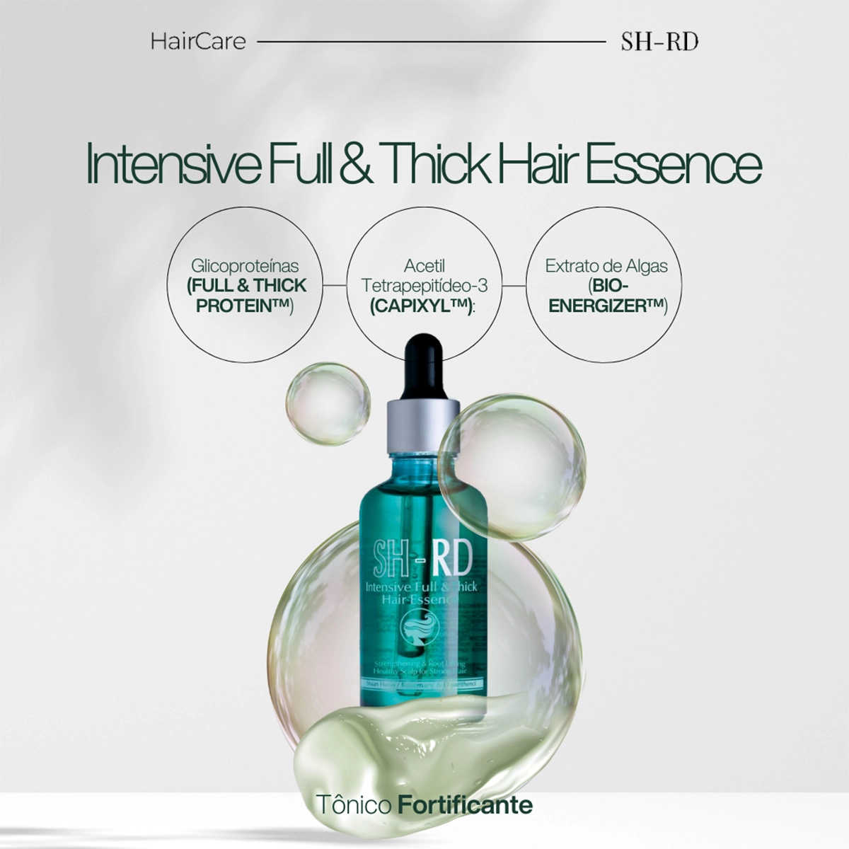Produto: Tônico Antiqueda Fortificante Sh-Rd Intensive Full & Thick N.P.P.E. 50ml