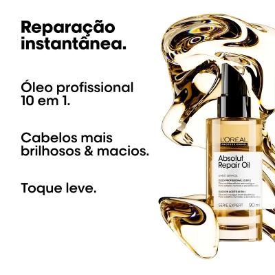 Kit Shampoo 300ml Condicionador 200ml e Óleo 90ml L'Oréal Professionnel Inforcer Produto Kit Shampoo 300ml Condicionador 200ml e Óleo 90ml L'Oréal Professionnel Inforcer