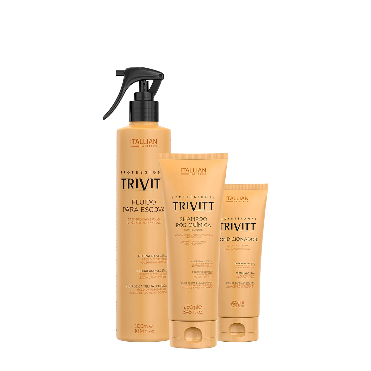 Produto: Kit Trivitt Professional Hidratante Duo Protetor Térmico (3 produtos)