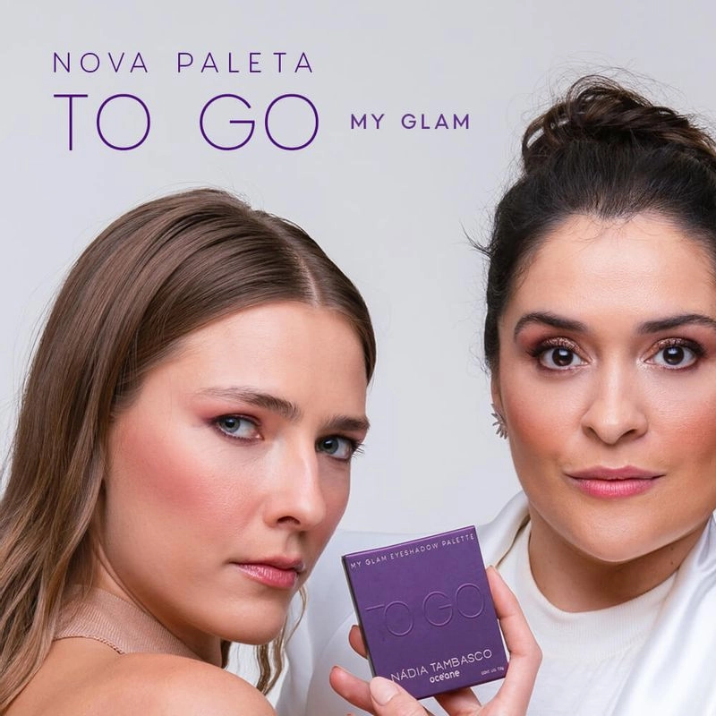 Paleta de Sombras My Glam To Go Nadia Tambasco Océane 7,2g Produto Paleta de Sombras My Glam To Go Nadia Tambasco Océane 7,2g