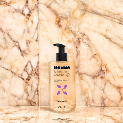 Produto: Kit Sabonete Líquido e Hidratante Corporal Lichia e Peônia Nomma Healthy 240ml