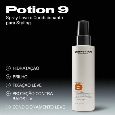 Creme Modelador Potion 9 Lite Sebastian Professional 150ml Produto Creme Modelador Potion 9 Lite Sebastian Professional 150ml