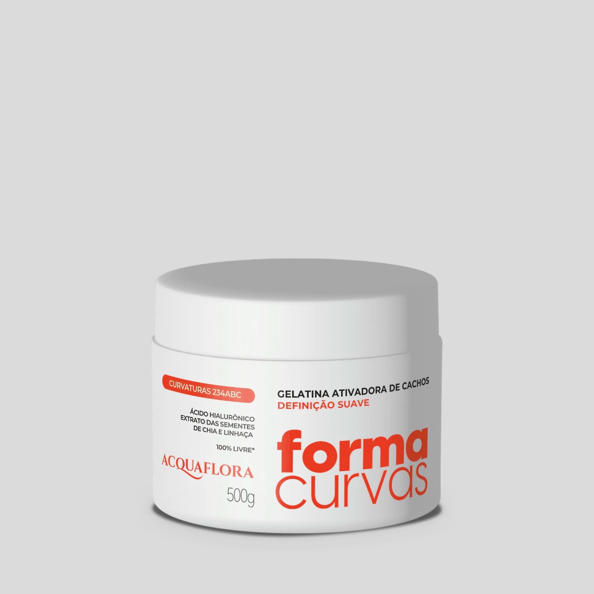 Produto: Kit Acquaflora Forma Curvas Shampoo Creme de Pentear Cachos e Gelatina Suave (3 produtos)