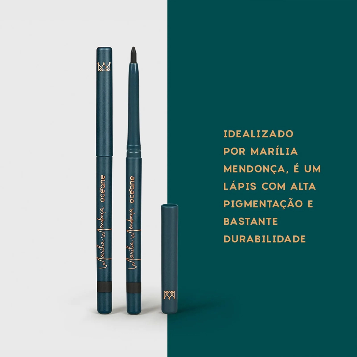 Produto Lápis Para Olhos Preto Océane Marília Mendonça 1,2g