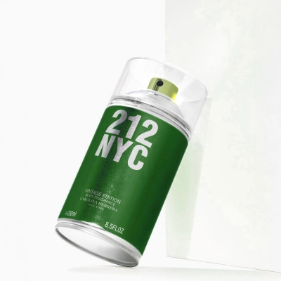 Produto: Body Spray Feminino 212 Nyc Vintage Carolina Herrera 250ml
