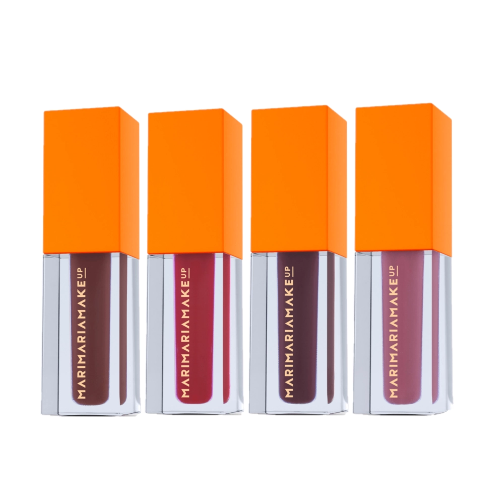 Kit Mari Maria Makeup Ginger Glow Batom Líquido Full (4 produtos) Produto: Kit Mari Maria Makeup Ginger Glow Batom Líquido Full (4 produtos)
