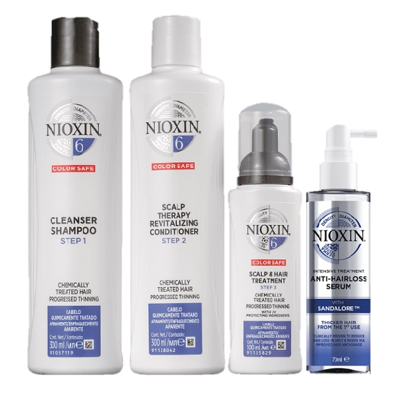 Nioxin Intense Moisture Kit Sistema 6 300ml e Serum Anti Hair 70ml Produto: Nioxin Intense Moisture Kit Sistema 6 300ml e Serum Anti Hair 70ml