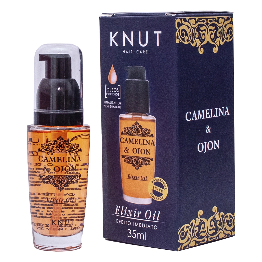 Produto: Knut Elixir Oil  Camelina e Ojon - Finalizador 35ml