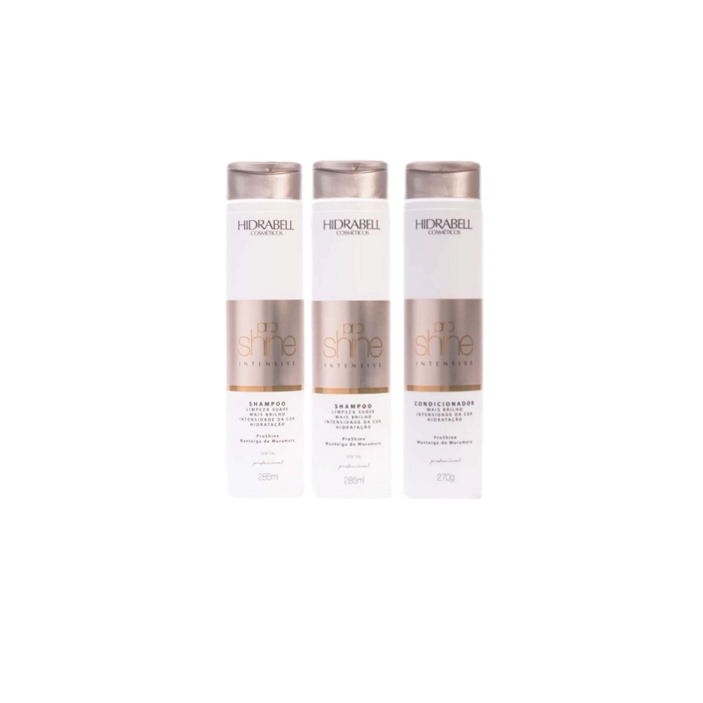Produto: Kit Hidrabell Pro Shine Intensive Duo Extra (3 produtos)