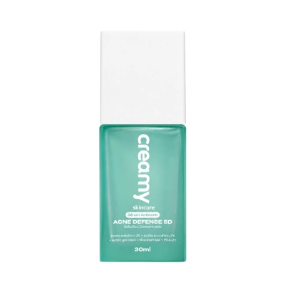 Produto: Sérum Facial Antiacne Acne Defense 5D Creamy Skincare 30ml