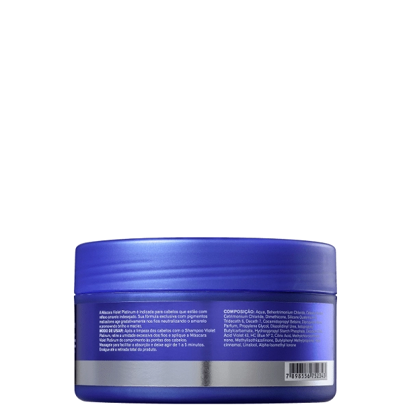 Produto: Máscara Matizadora Lowell Violet Platinum 240g