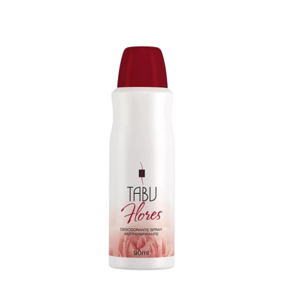 Produto: Desodorante Tabu Spray Flores 90ml