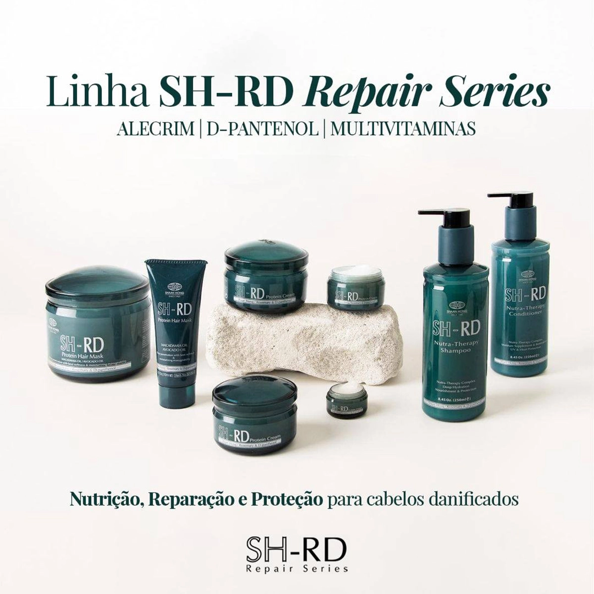 Produto: Kit N.P.P.E. SH-RD Nutra Therapy Shampoo 250ml Condicionador 250ml Leave-in 80ml Elixir 25ml