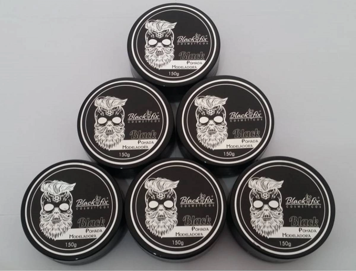Pomadas Black Fix Preta Soft 150g 12 Unidades Produto: Pomadas Black Fix Preta Soft 150g 12 Unidades