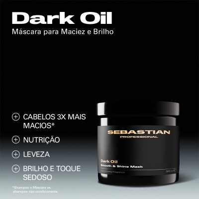 Produto: Máscara Capilar Sebastian Professional Dark Oil 500ml
