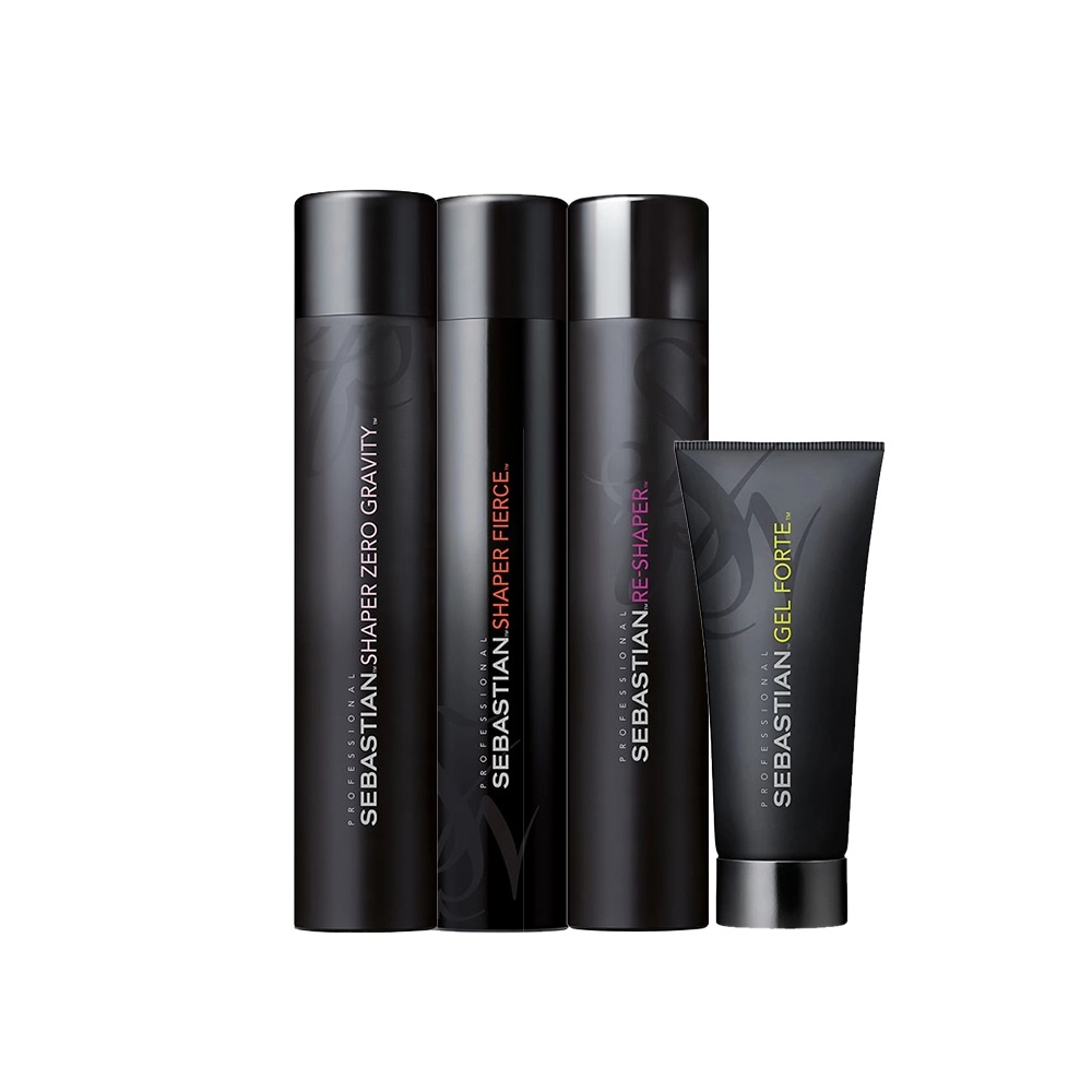 Produto: Kit Sebastian Professional Form Re-Shaper Fierce Zero Gel (4 produtos)