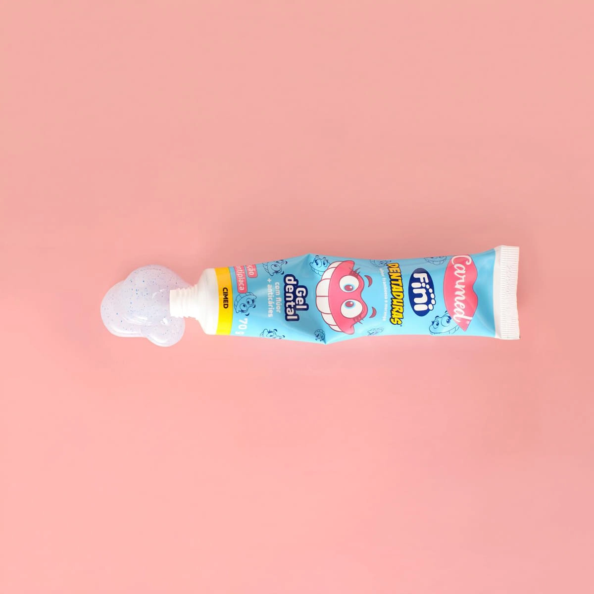 Produto: Carmed Fini Dentadura - Gel Dental 70g