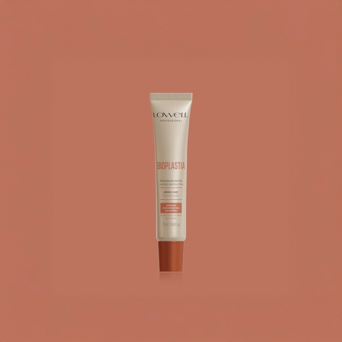 Produto: Máscara Capilar Reconstrutora Lowell Bioplastia Bio Intense 25ml