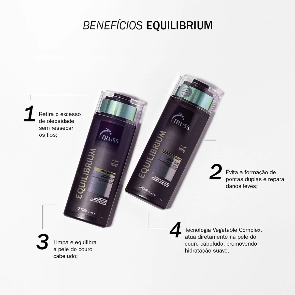 Produto: Kit Truss Equilibrium Specific Uso Obrigatório Home Care Óleo (4 produtos)