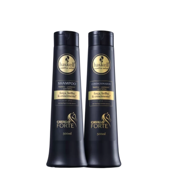 Produto: Kit Shampoo e Condicionador Haskell Cavalo Forte 500ml