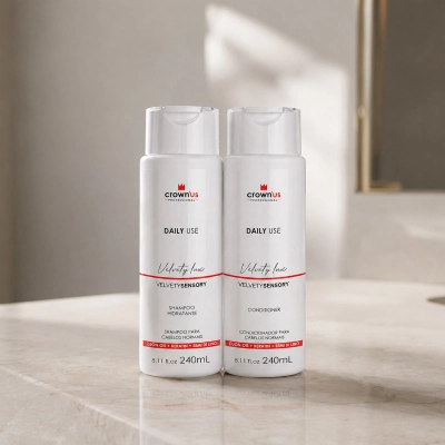 Produto: Kit Crown'us Professional Daily Use + Necessaire (4 Produtos)
