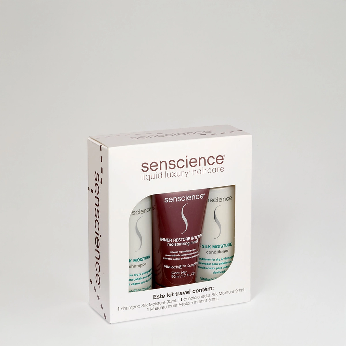 Produto: Senscience Kit Silk Moisture Intensif Travel Size (3 produtos)