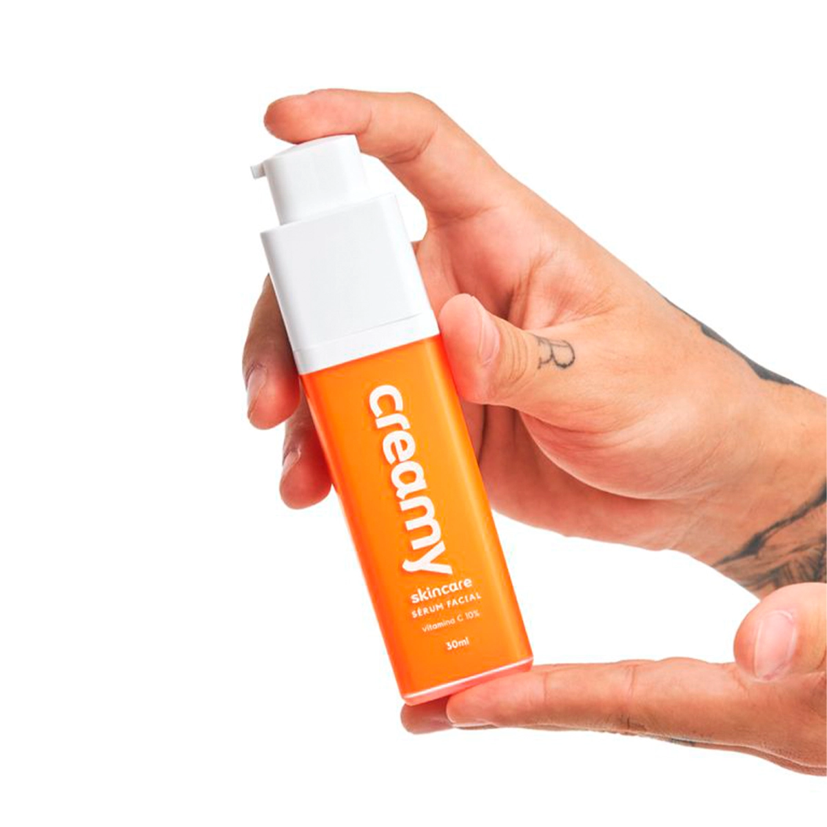 Produto: Kit Creamy Ácido Salicílico Solução Tônica Antiacne e Vitamina C Sérum Facial (2 produtos)