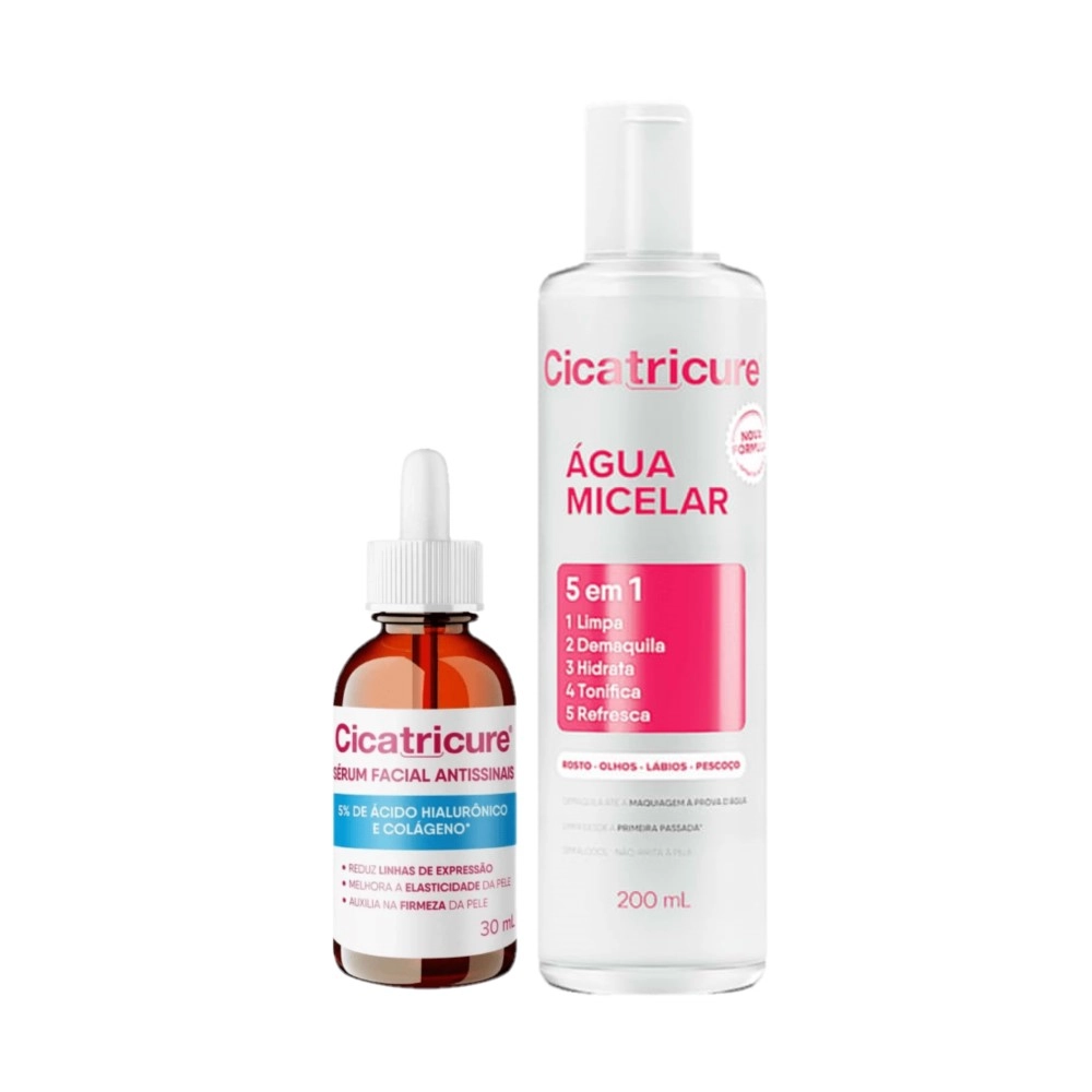Produto: Kit Sérum Facial Antissinais Cicatricure - 30ml & Agua Micelar 200ml (2 Produtos)