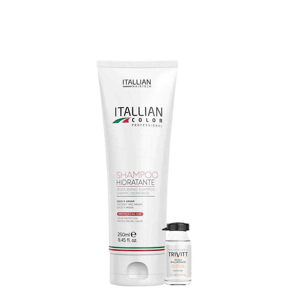 Produto: Kit Trivitt Professional Shampoo Hidratante e Power Dose Ácido Hialurônico (2 Produtos)