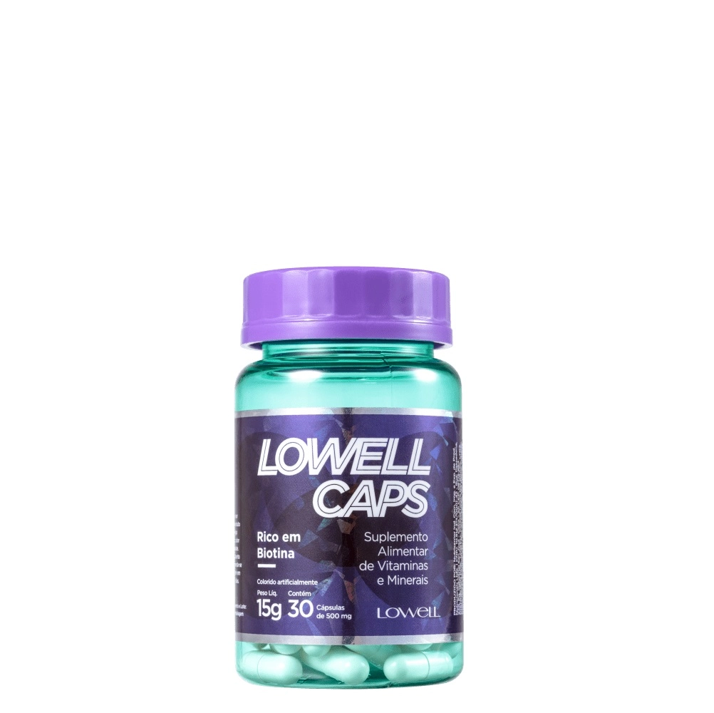 Produto: Kit Lowell Caps - Suplemento Alimentar 15g (12 Unidades)