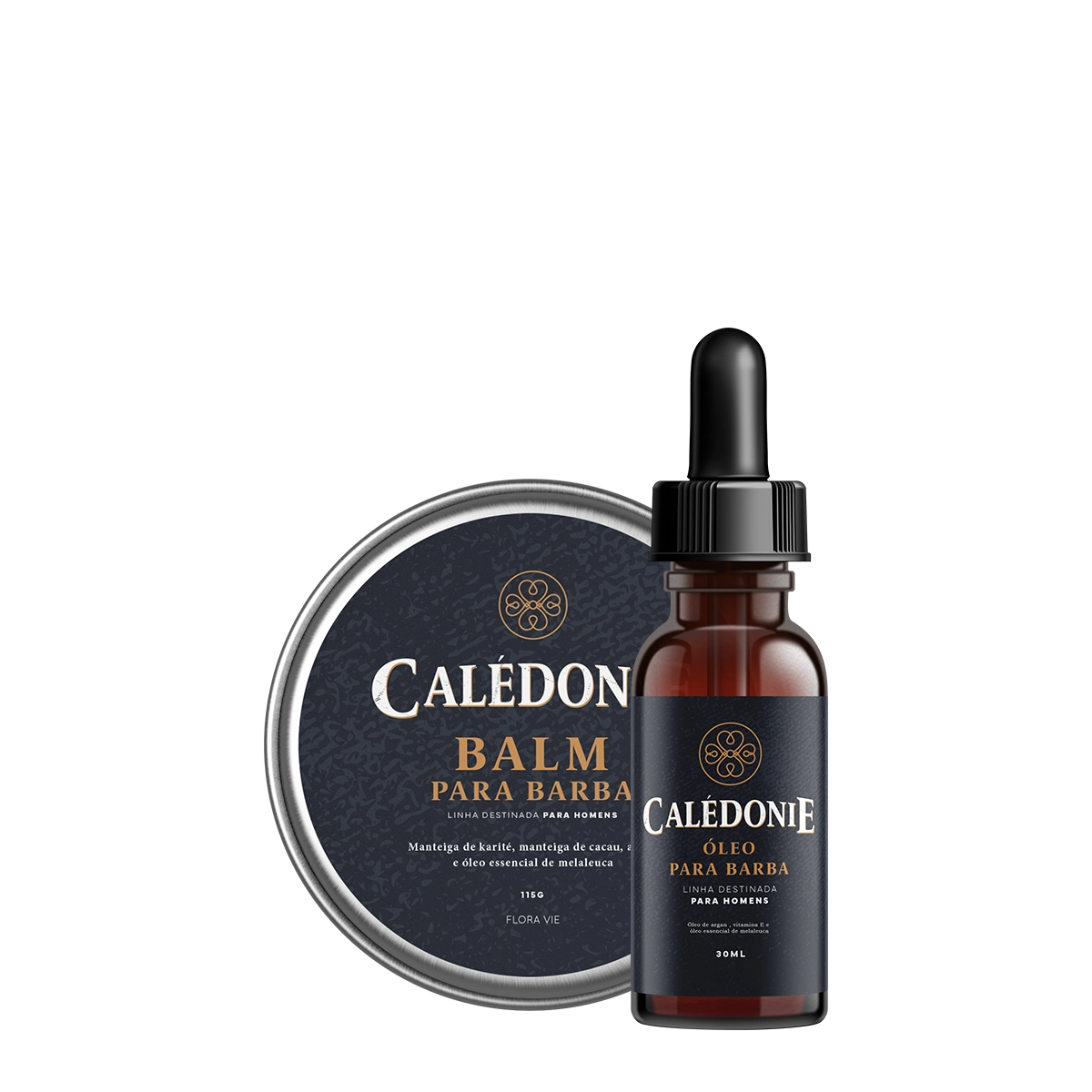 Kit Flora Vie Calédonie Balm e Óleo Para Barba (2 produtos) Produto: Kit Flora Vie Calédonie Balm e Óleo Para Barba (2 produtos)