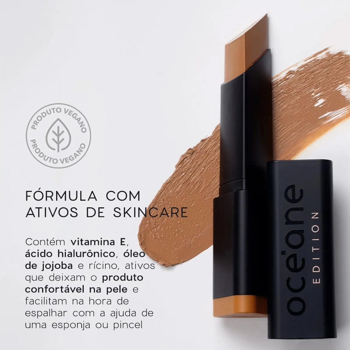 Produto: Base em Bastão Edition Foundation Stick Almond Océane 8g