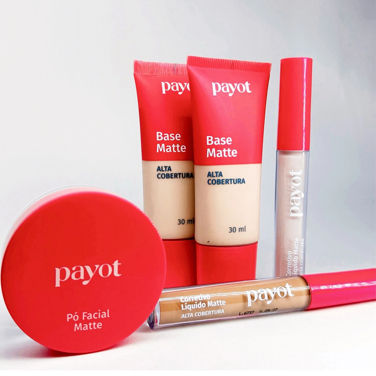 Produto: Kit Payot Alta Cobertura Base Cor 4 e Corretivo (2 produtos)