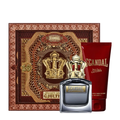 Jean Paul Gaultier Scandal for Him Kit Coffret Eau de Toilette Shower Gel (2 produtos) Produto: Jean Paul Gaultier Scandal for Him Kit Coffret Eau de Toilette Shower Gel (2 produtos)