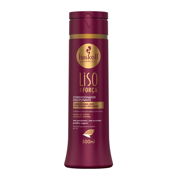 Produto: Haskell Liso com Força Duo 300ml e Mascara Capilar 300g