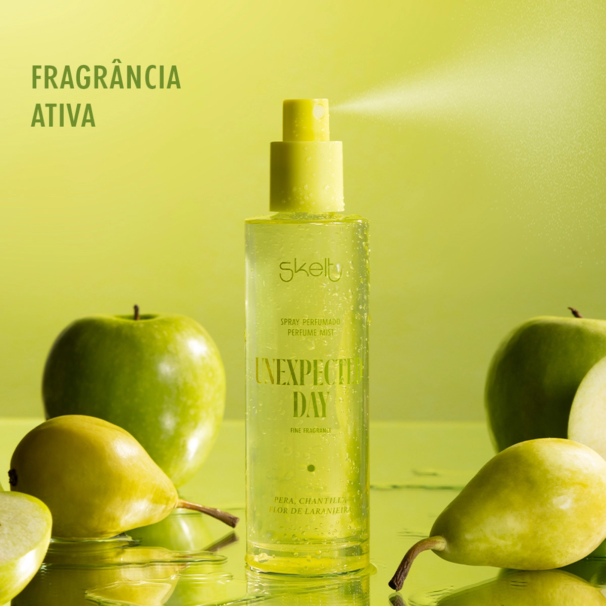 Produto: Kit Skelt Unexpected Day Hidratante Corporal e Perfume Mist (2 produtos)