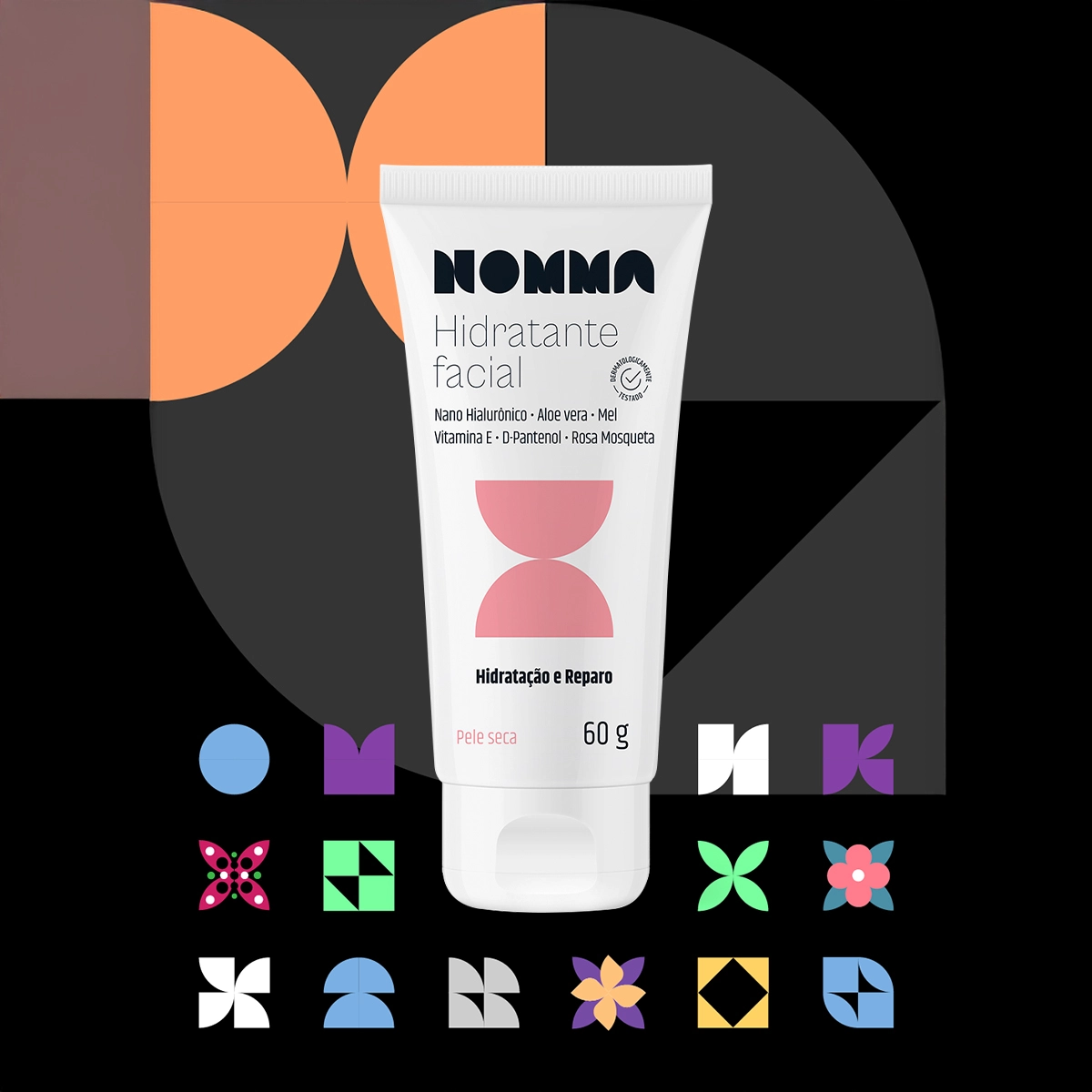 Produto: Hidratante Facial Pele Seca Nomma Healthy 60g